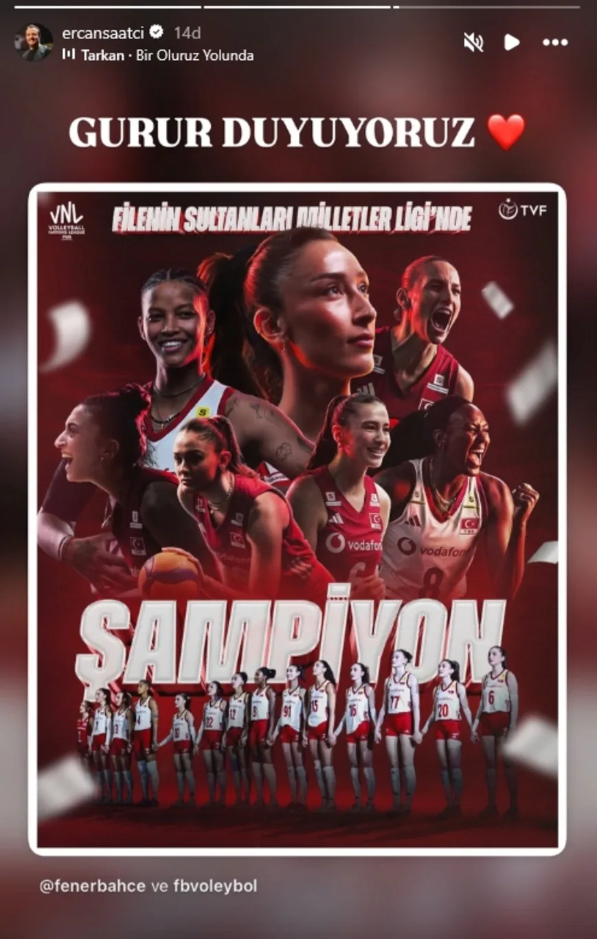 Ünlüler Filenin Sultanları'nı Kutladı!