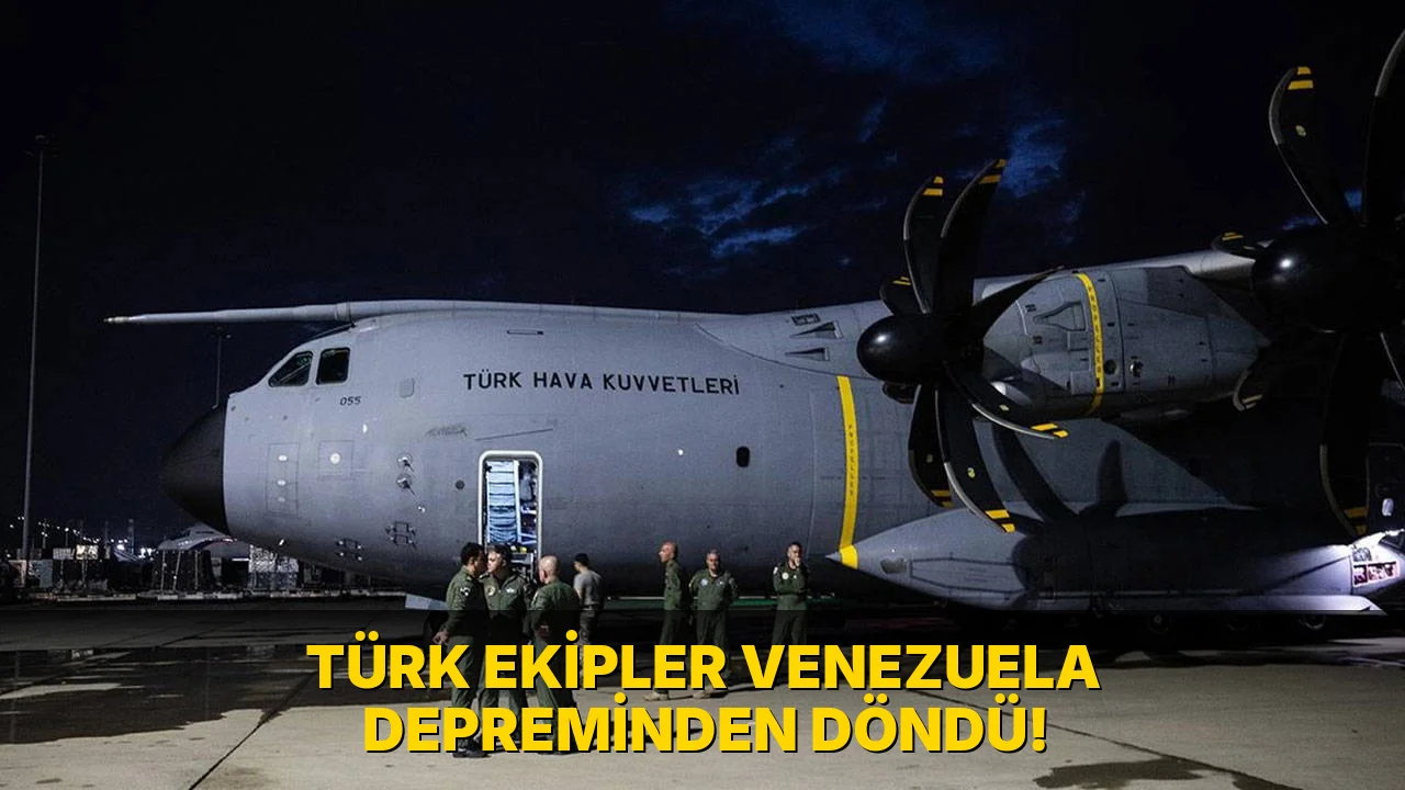 Türk Ekipler Venezuela Depreminden Döndü!