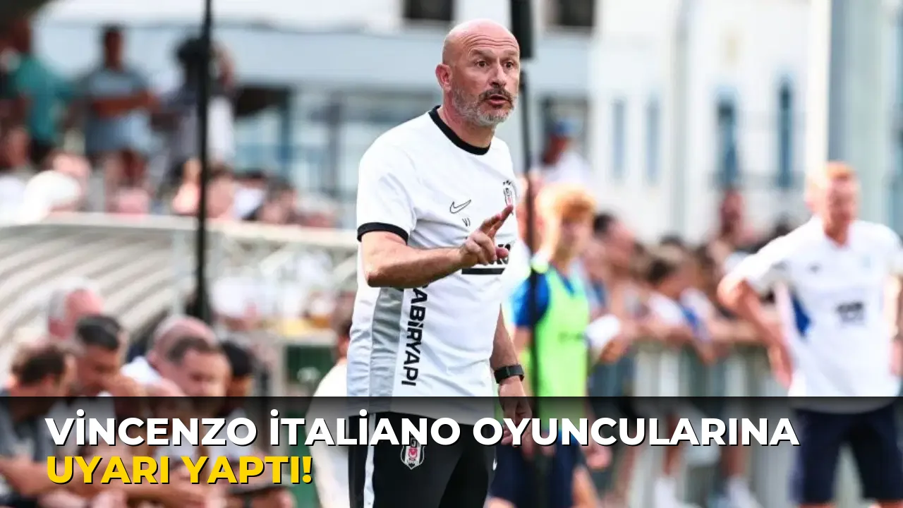 Vincenzo İtaliano Oyuncularına Uyarı yaptı!