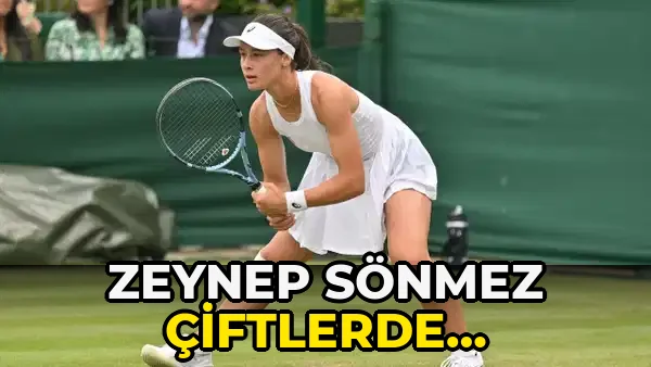 Zeynep Sönmez Çiftlerde Wimbledon'dan elendi!