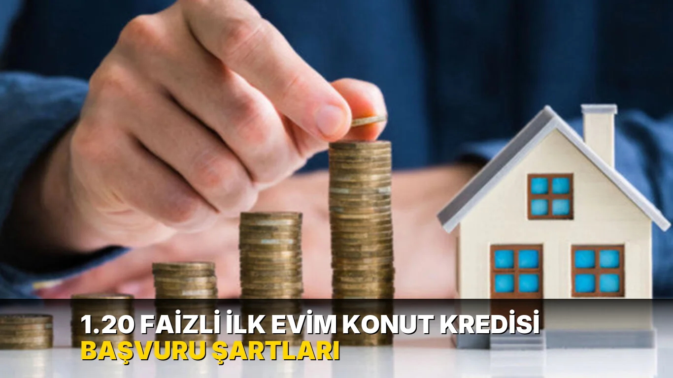 1.20 faizli İlk Evim konut kredisi başvuru şartları