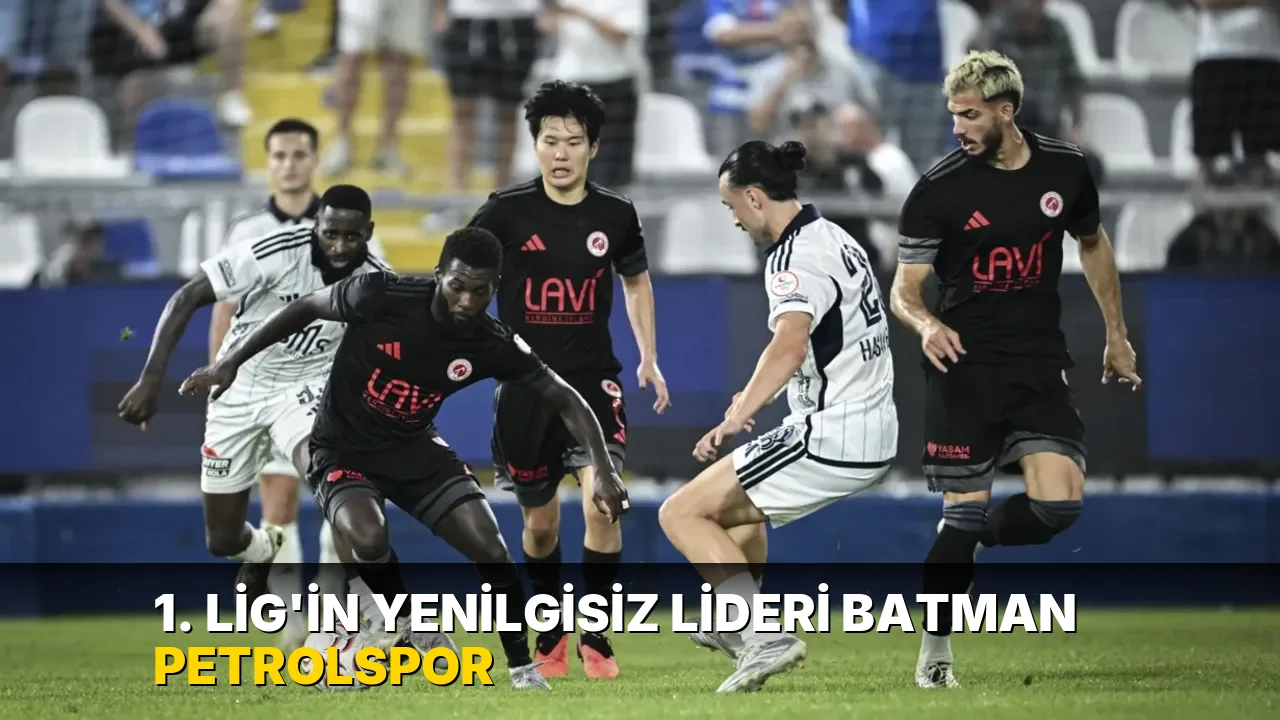 1. Lig'in yenilgisiz lideri Batman Petrolspor