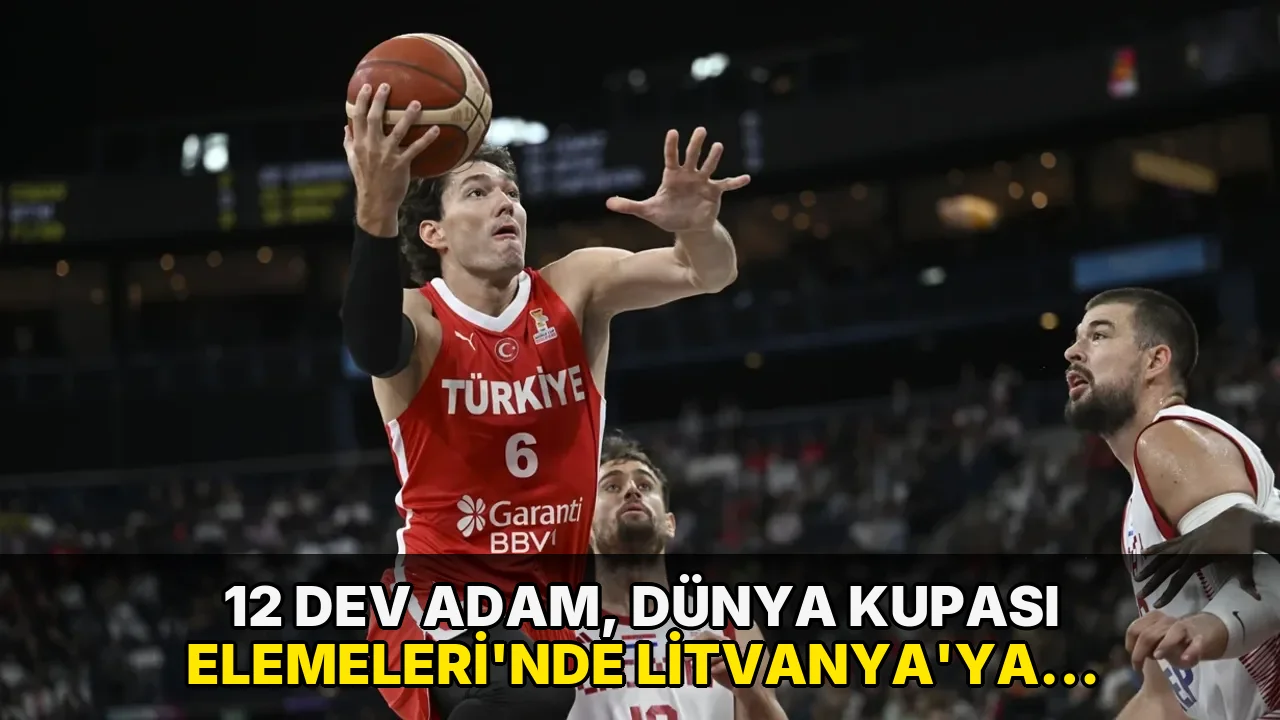 12 Dev Adam, Dünya Kupası Elemeleri'nde Litvanya'ya fark attı