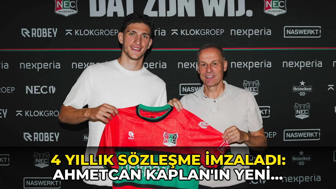4 yıllık sözleşme imzaladı: Ahmetcan Kaplan'ın yeni takımı belli oldu