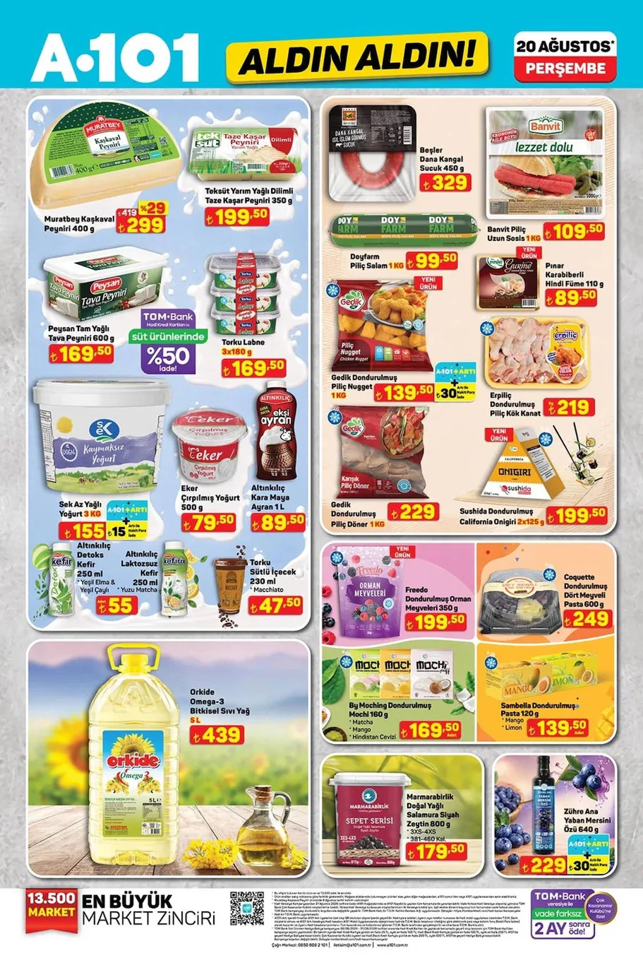 A101 20 Ağustos aktüel kataloğu