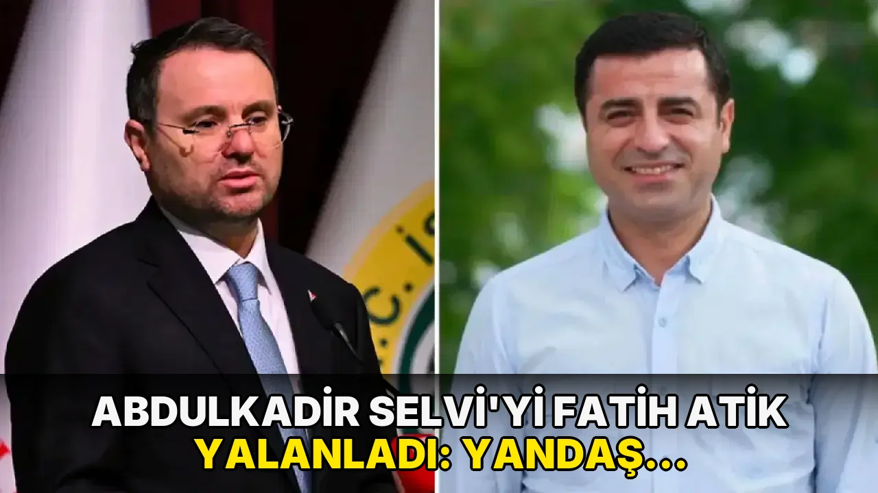 Abdulkadir Selvi’yi Fatih Atik yalanladı: Yandaş gazetecilerde ‘Gürlek-Demirtaş’ muamması