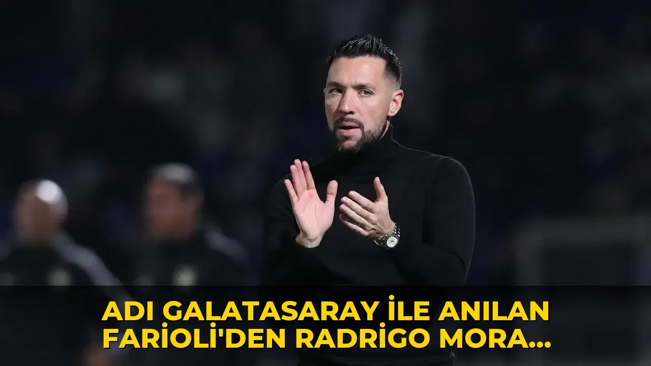 Adı Galatasaray ile anılıyordu: Farioli'den Radrigo Mora iddialarına yanıt