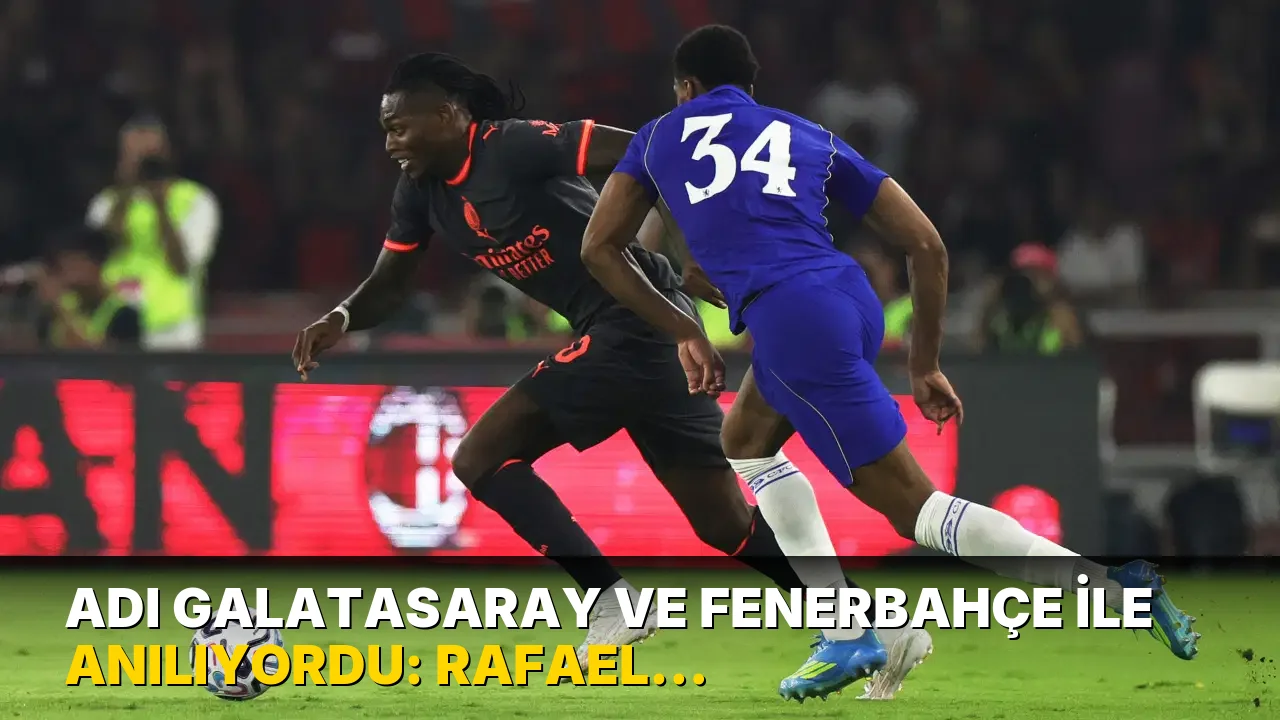Adı Galatasaray ve Fenerbahçe ile anılıyordu: Rafael Leao'dan transfer iddialarına yanıt!