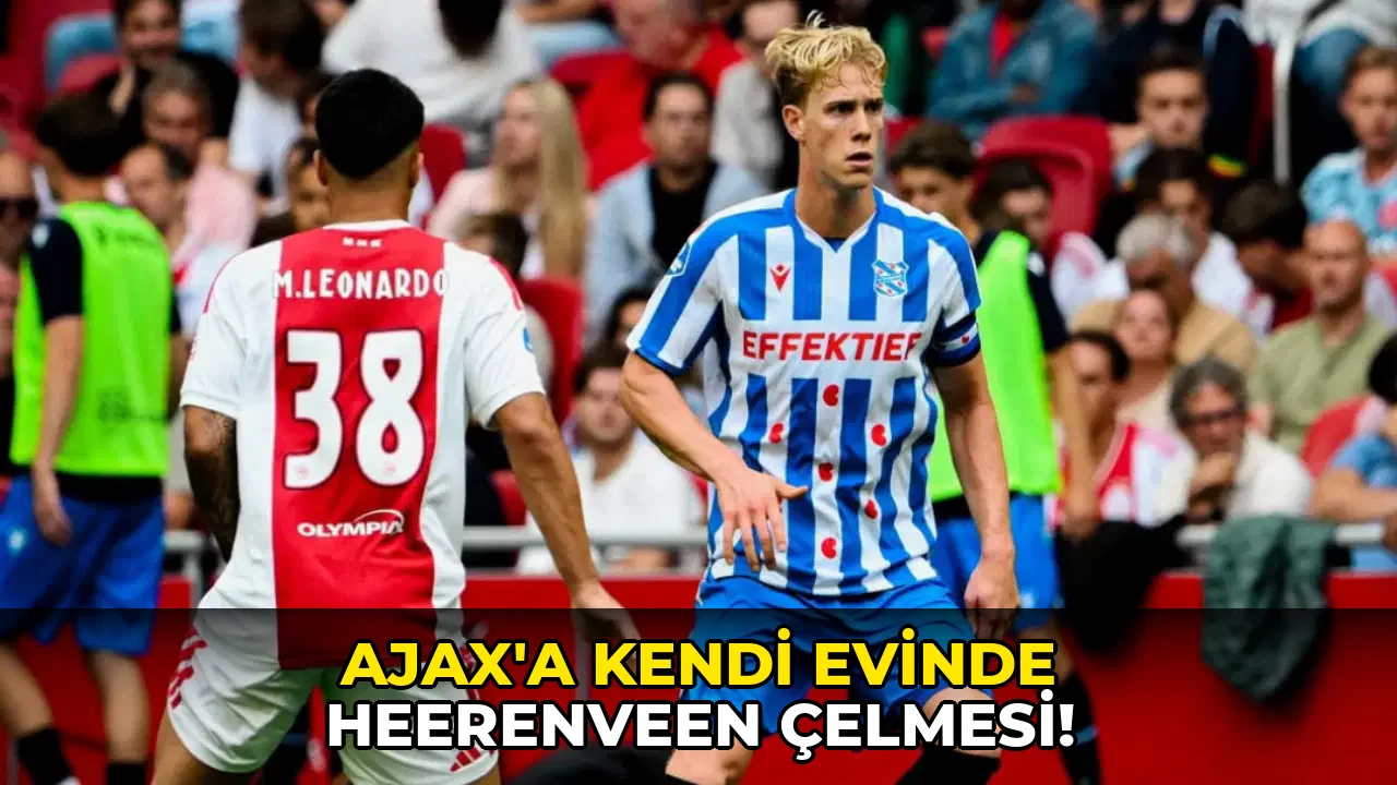Ajax'a kendi evinde Heerenveen çelmesi!