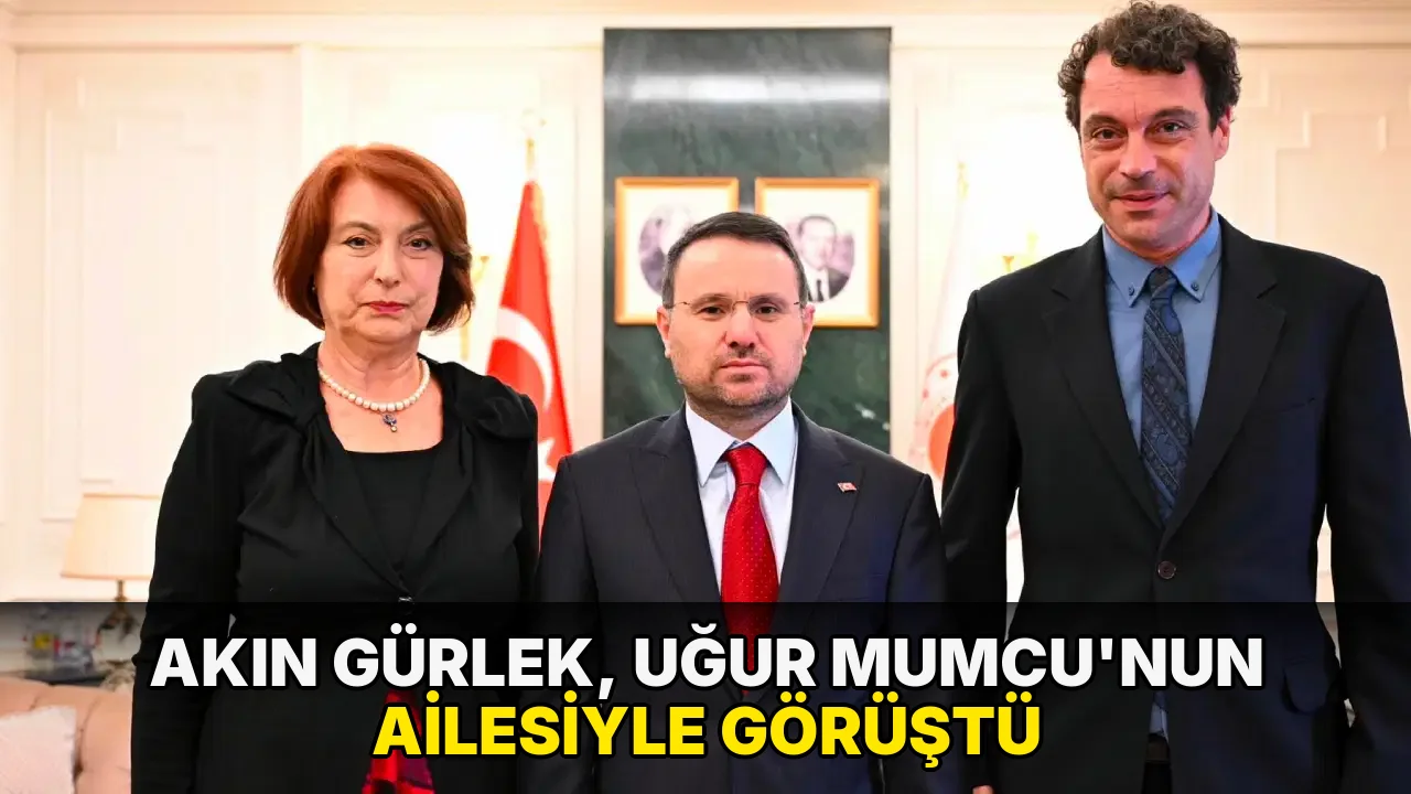 Akın Gürlek, Uğur Mumcu'nun ailesiyle görüştü