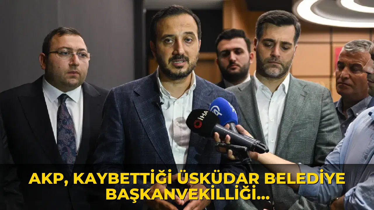 AKP, kaybettiği Üsküdar Belediye Başkanvekilliği seçimine itiraz edecek