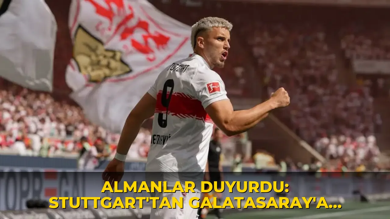Almanlar duyurdu: Stuttgart'tan Galatasaray'a Ermedin Demirovic yanıtı!