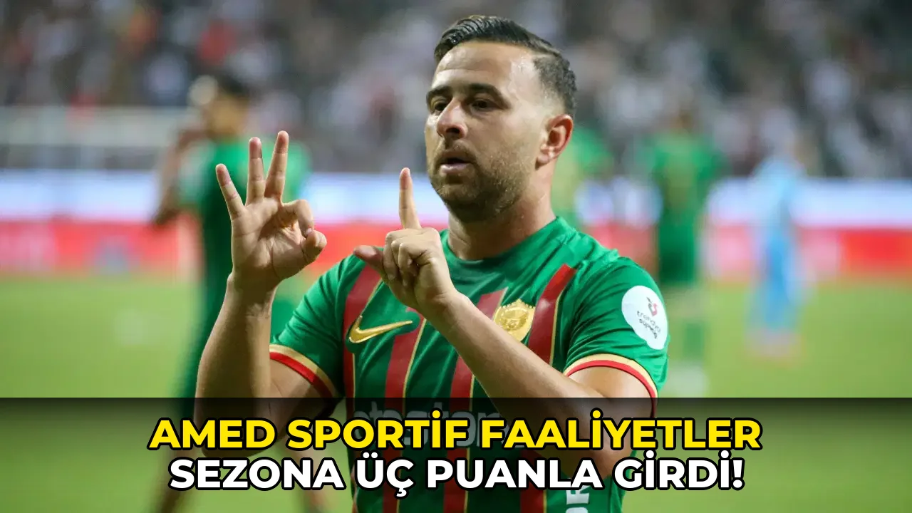 Amed Sportif Faaliyetler sezona üç puanla girdi!