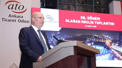ATO Başkanı Baran: KOBİ’lerin finansman ihtiyacı büyük, maliyet çok yüksek