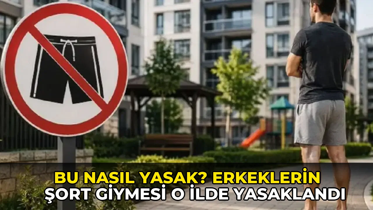 Bu nasıl yasak? Erkeklerin şort giymesi o ilde yasaklandı