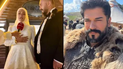 Burak Özçivit’in kız kardeşi evlendi!
