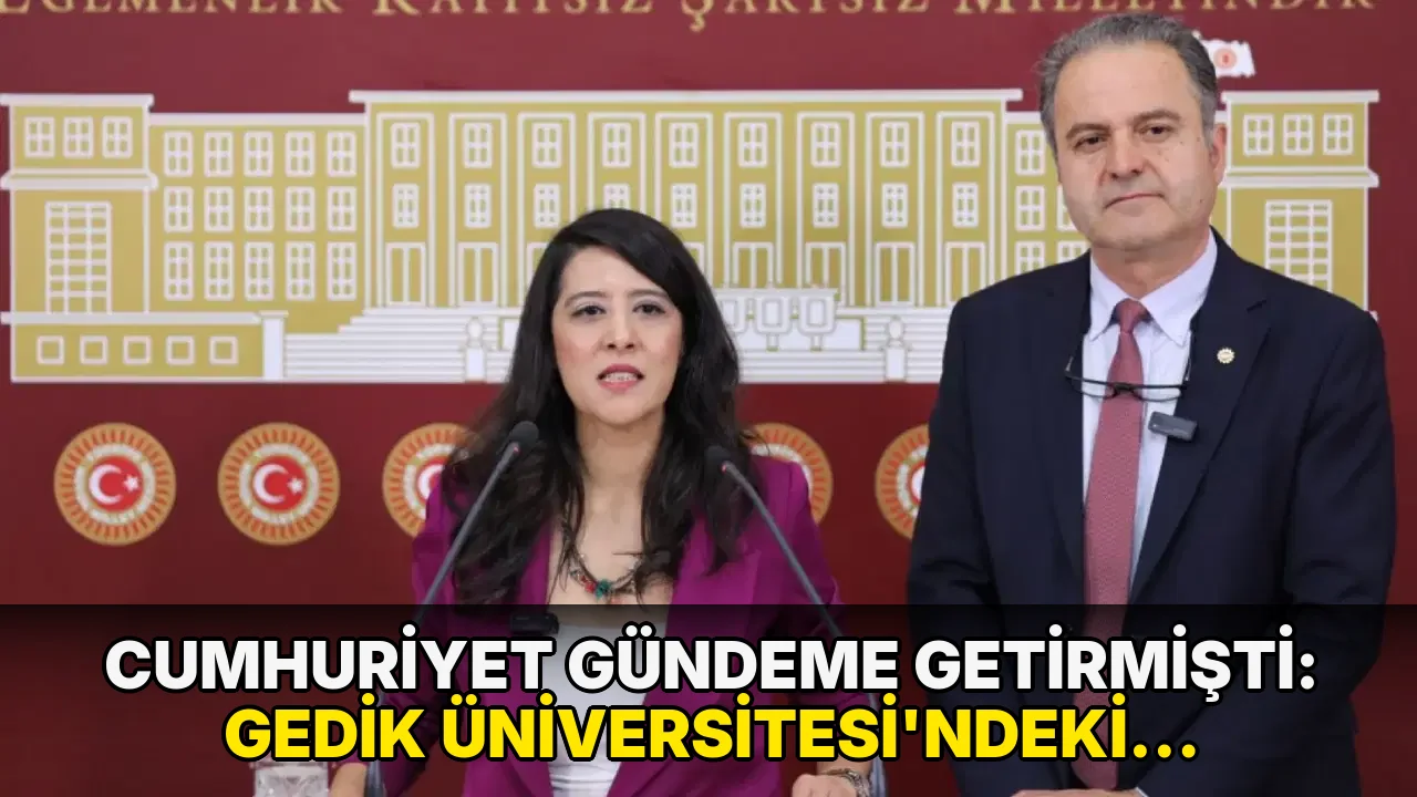 Cumhuriyet gündeme getirmişti: Gedik Üniversitesi’ndeki mobbing Meclis gündeminde