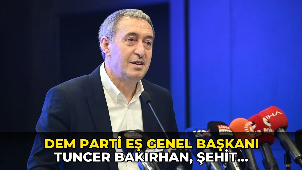 DEM Parti Eş Genel Başkanı Tuncer Bakırhan, şehit annelerine seslendi