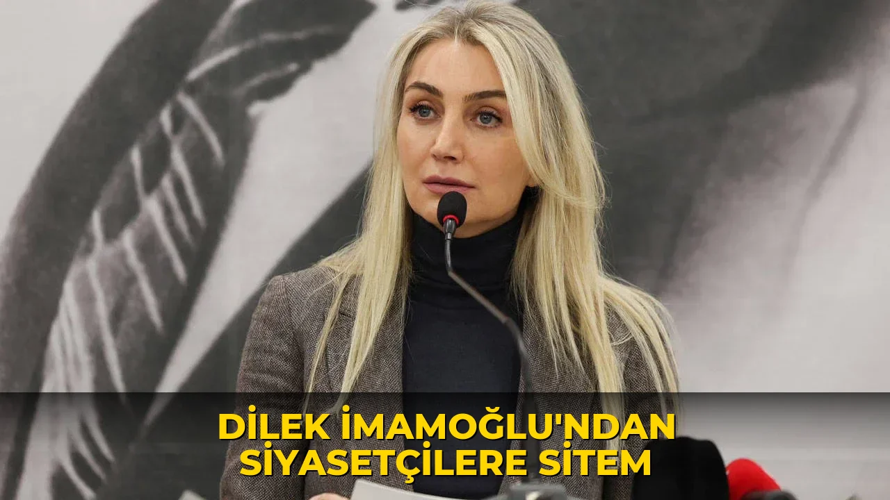 Dilek İmamoğlu'ndan siyasetçilere sitem