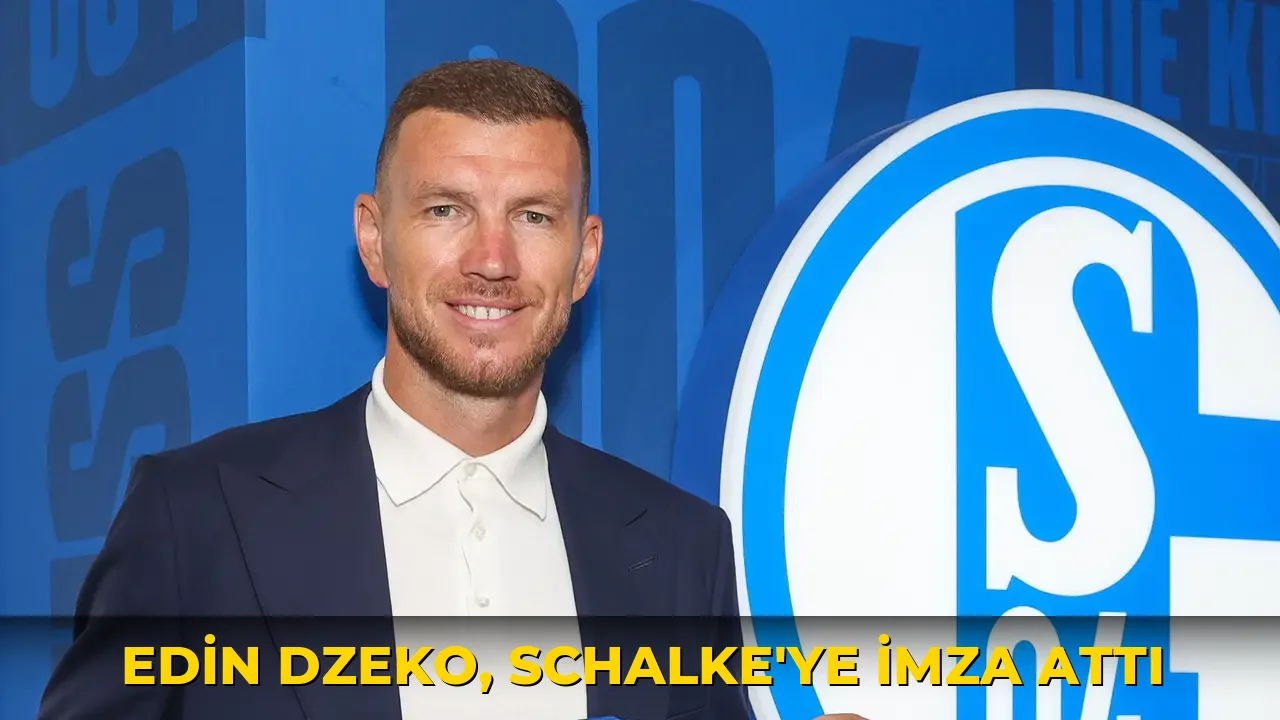 Edin Dzeko, Schalke'ye imza attı
