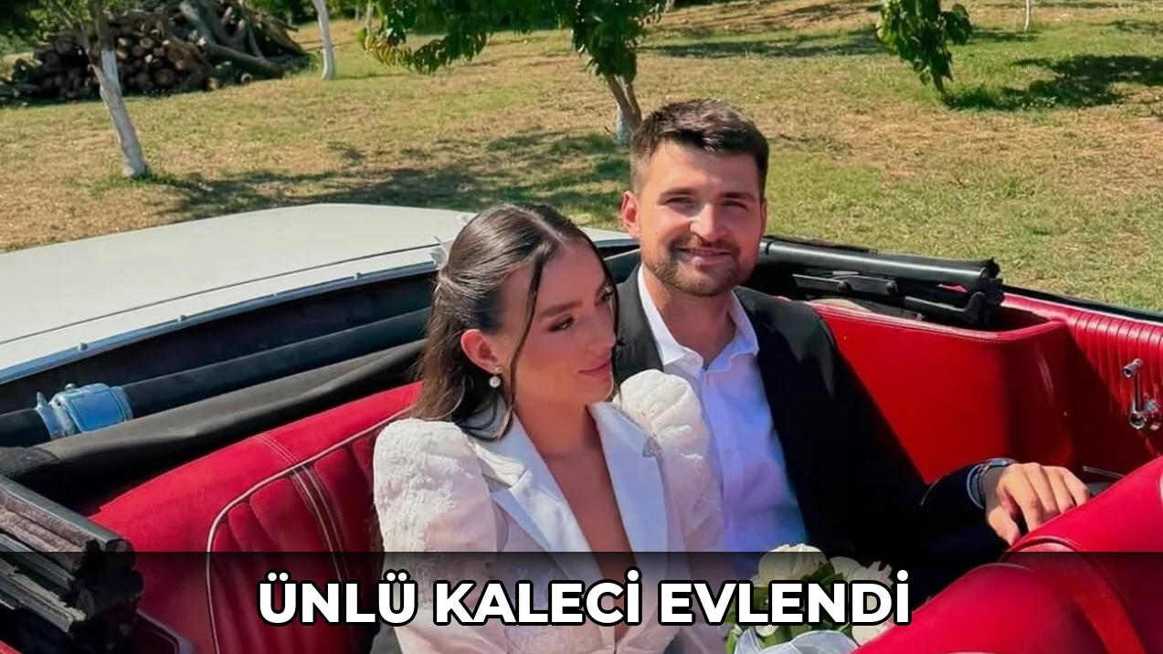 Ünlü kaleci evlendi