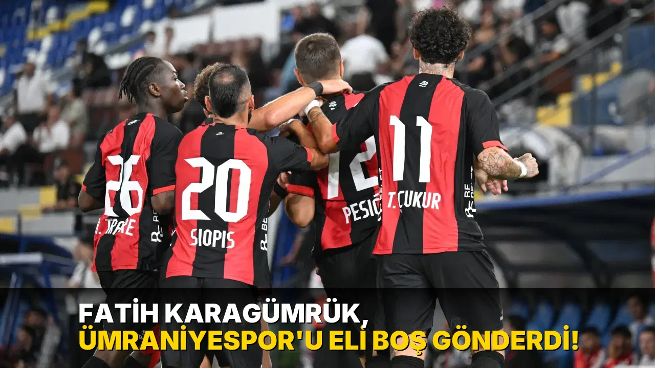 Fatih Karagümrük, Ümraniyespor'u eli boş gönderdi!