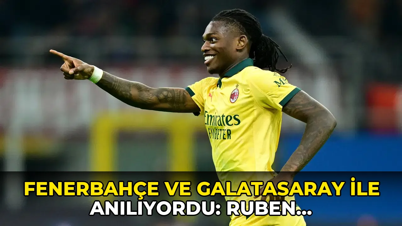 Fenerbahçe ve Galatasaray ile anılıyordu: Ruben Amorim'den Rafael Leao için açıklama