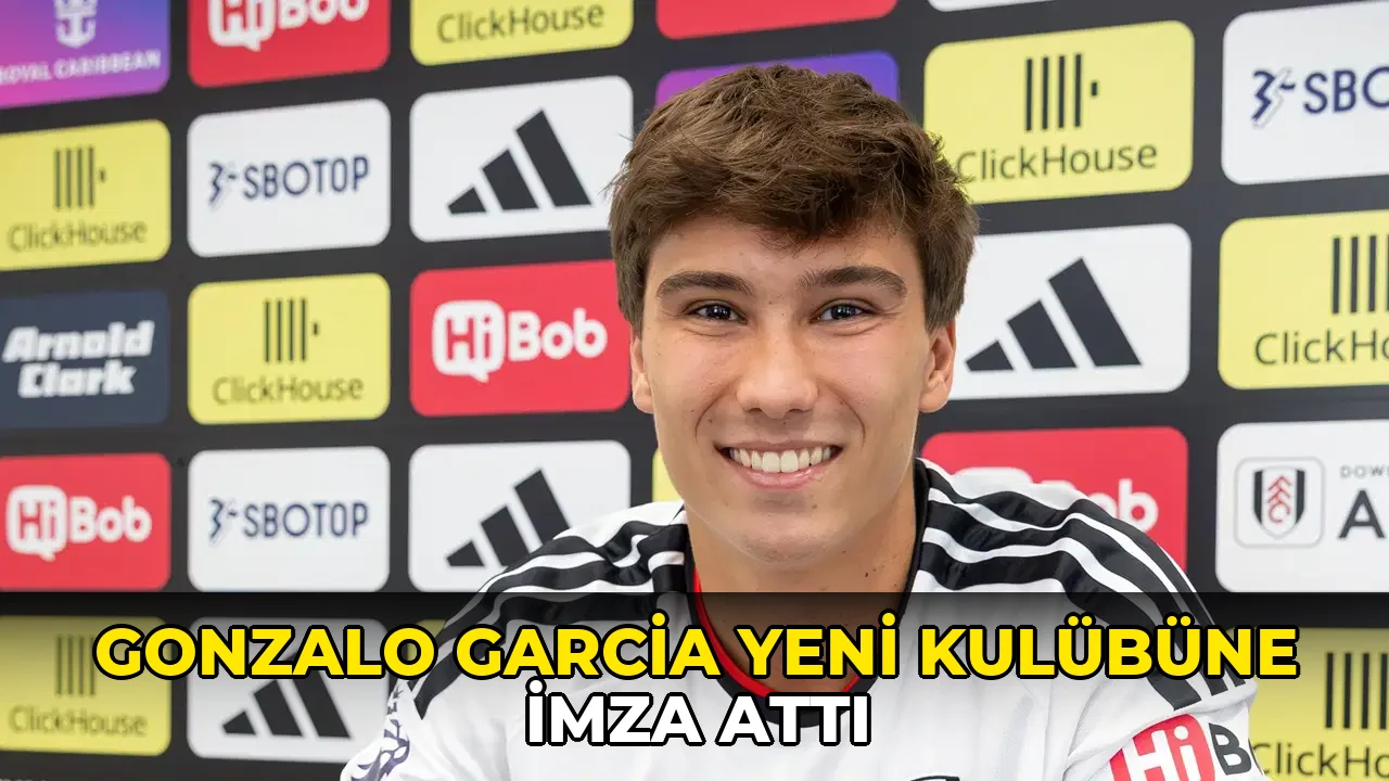Gonzalo Garcia yeni takımına imzayı attı
