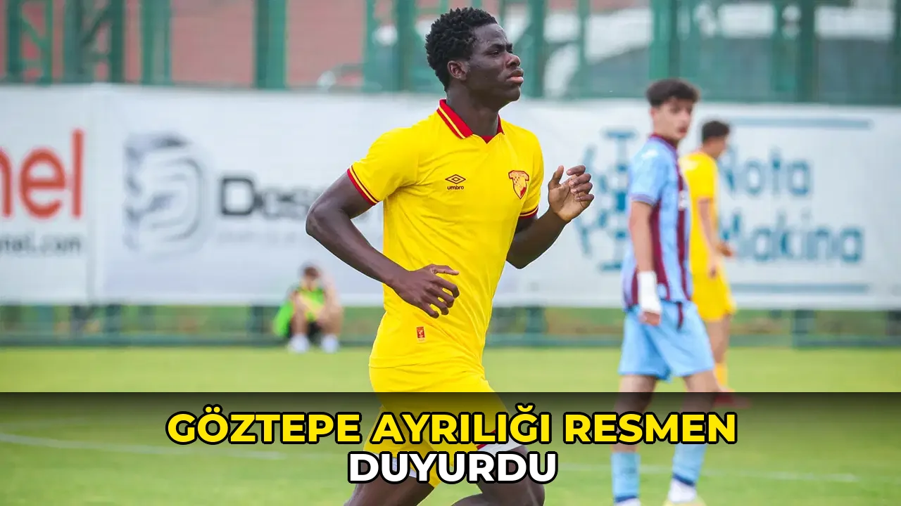 Göztepe ayrılığı resmen duyurdu