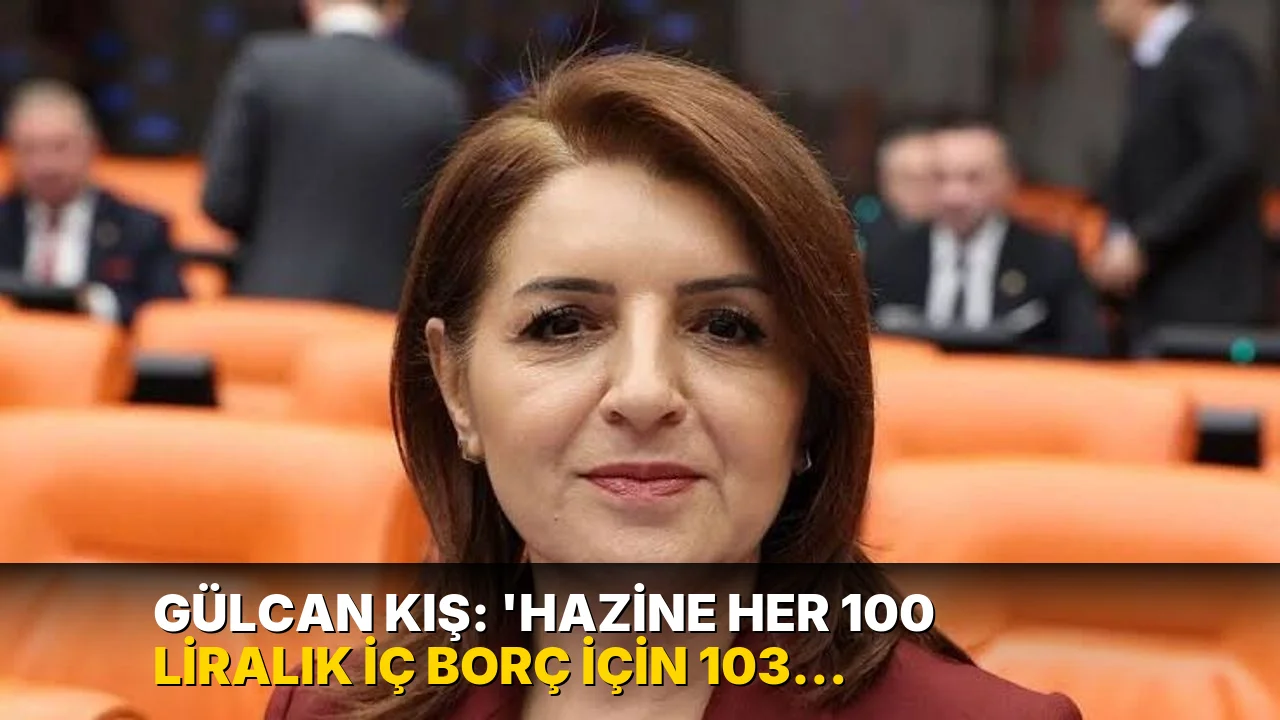 Gülcan Kış: ‘Hazine her 100 liralık iç borç için 103 lira faiz ödeyecek’
