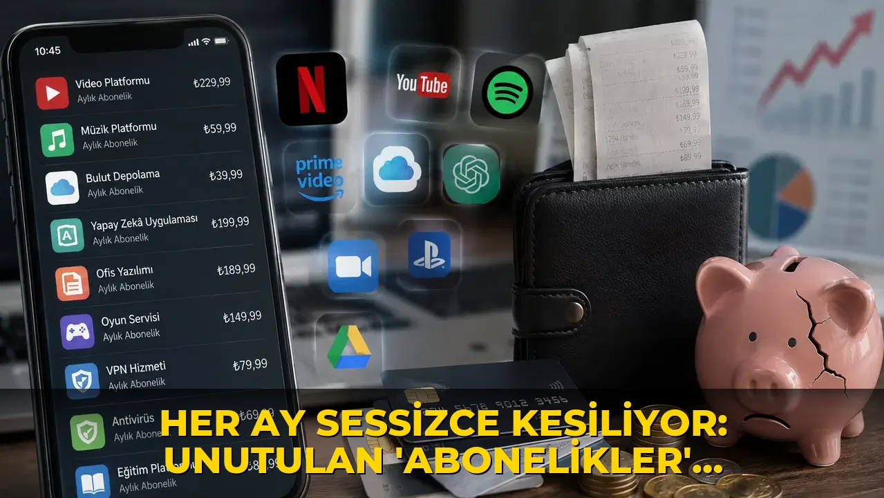 Her ay sessizce kesiliyor: Unutulan 'abonelikler' bütçeyi eritiyor