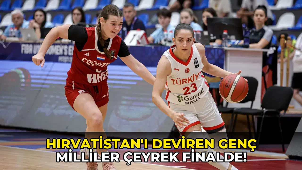 Hırvatistan'ı deviren genç milliler çeyrek finalde!