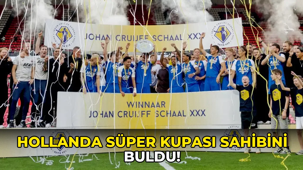 Hollanda Süper Kupası sahibini buldu!
