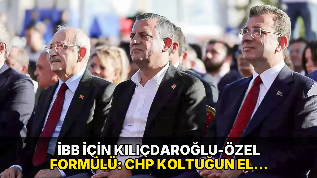 İBB için Kılıçdaroğlu-Özel formülü: CHP koltuğun el değiştirmesini istemiyor