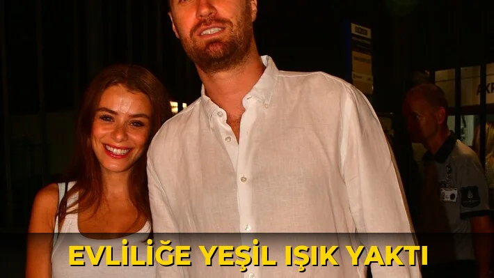 Evliliğe yeşil ışık yaktı