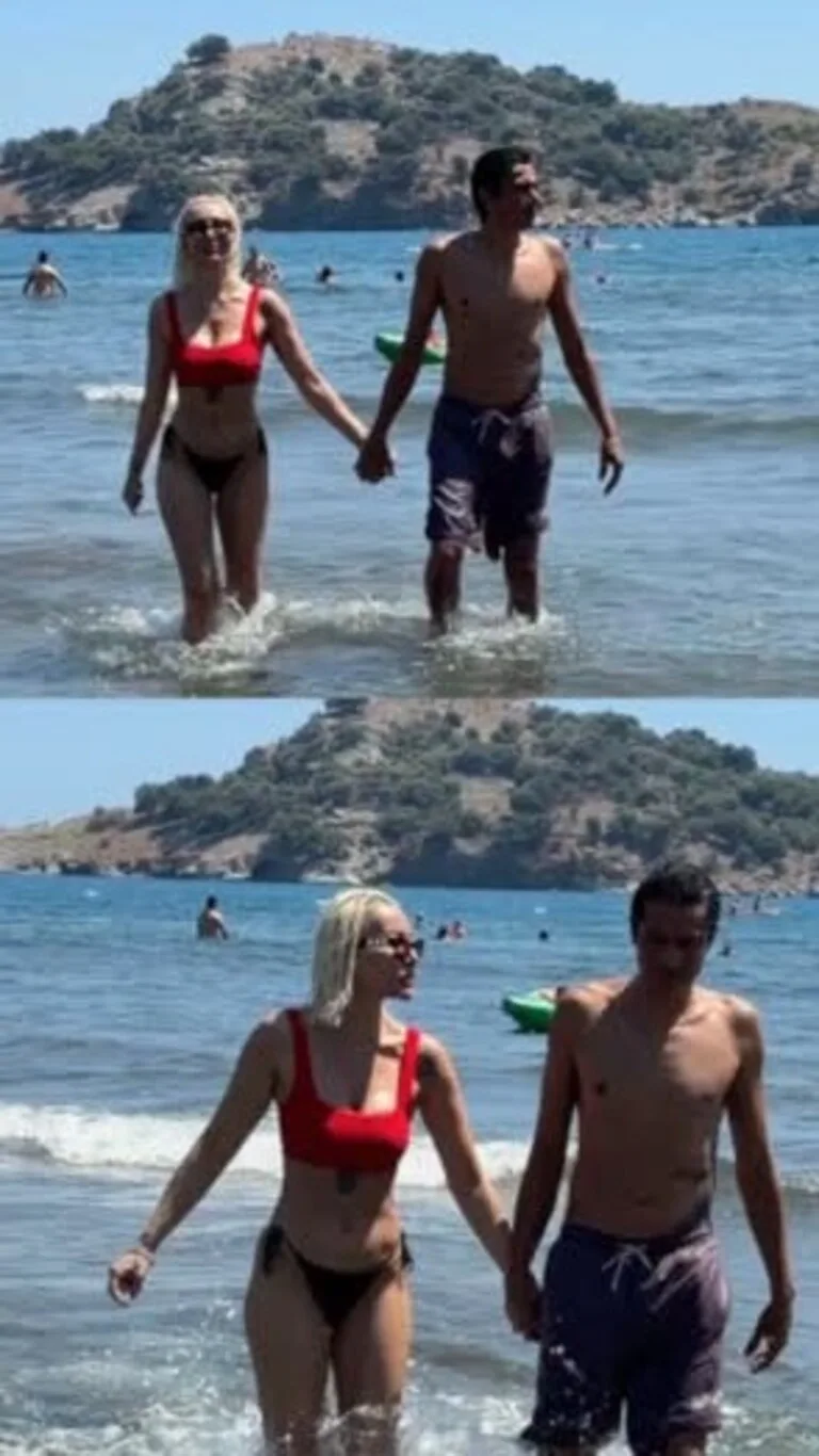 Ünlü çiftin Muğla tatili