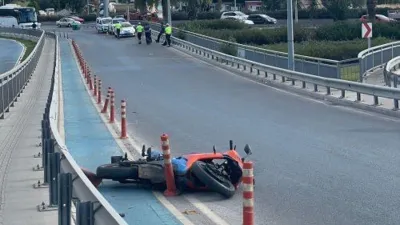 İzmir'de 20 yaşındaki genç motosiklet kurbanı oldu!
