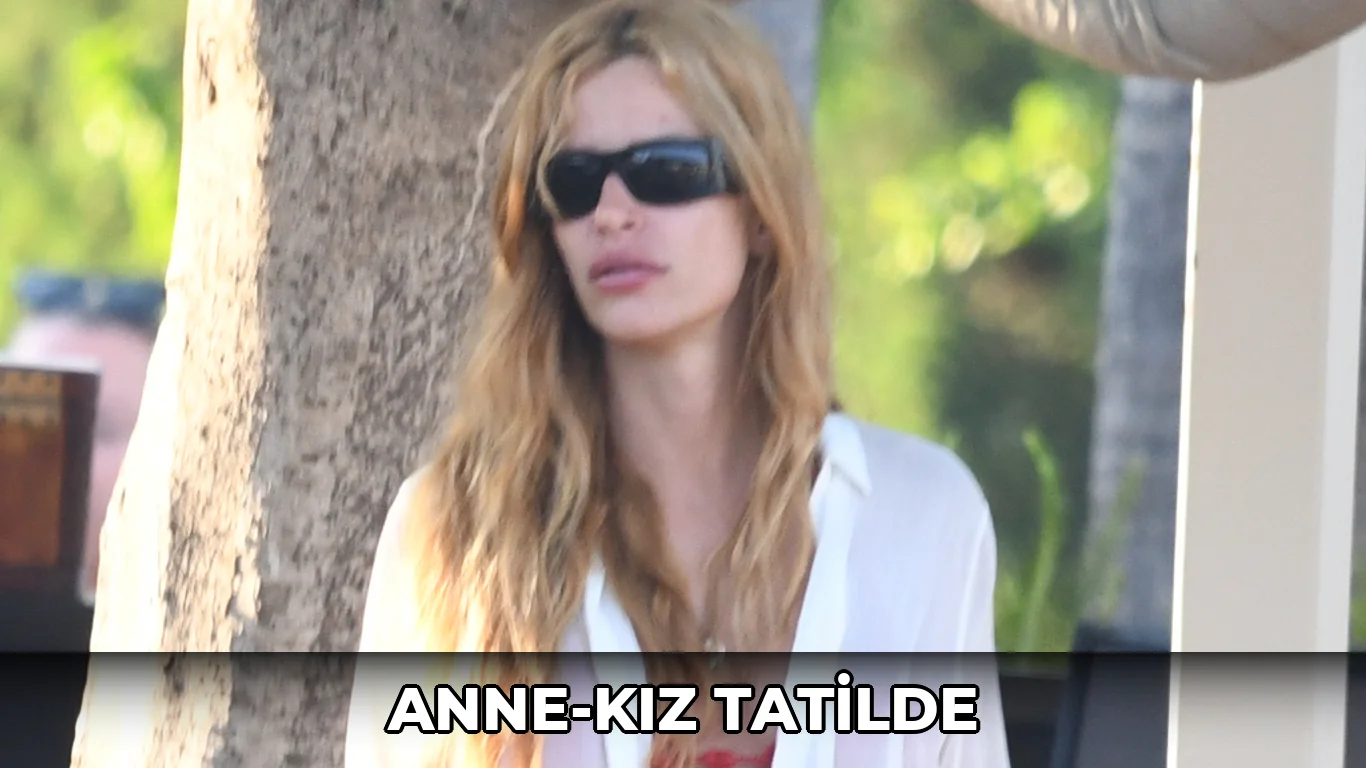 Anne-kız tatilde