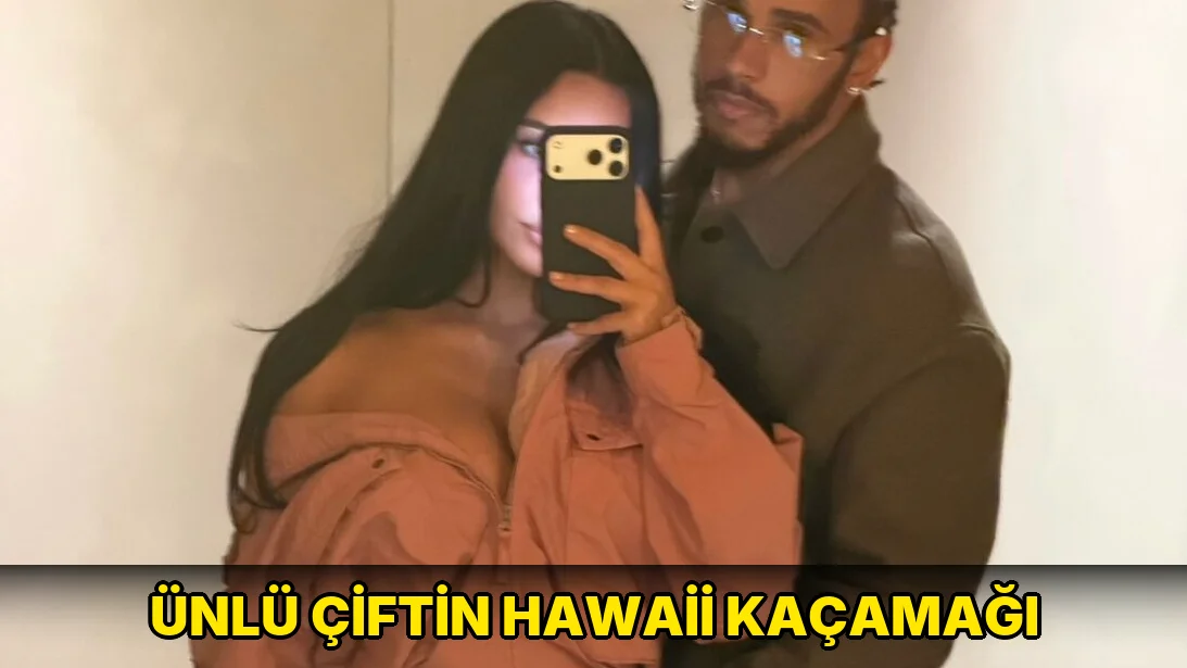 Ünlü çiftin Hawaii kaçamağı