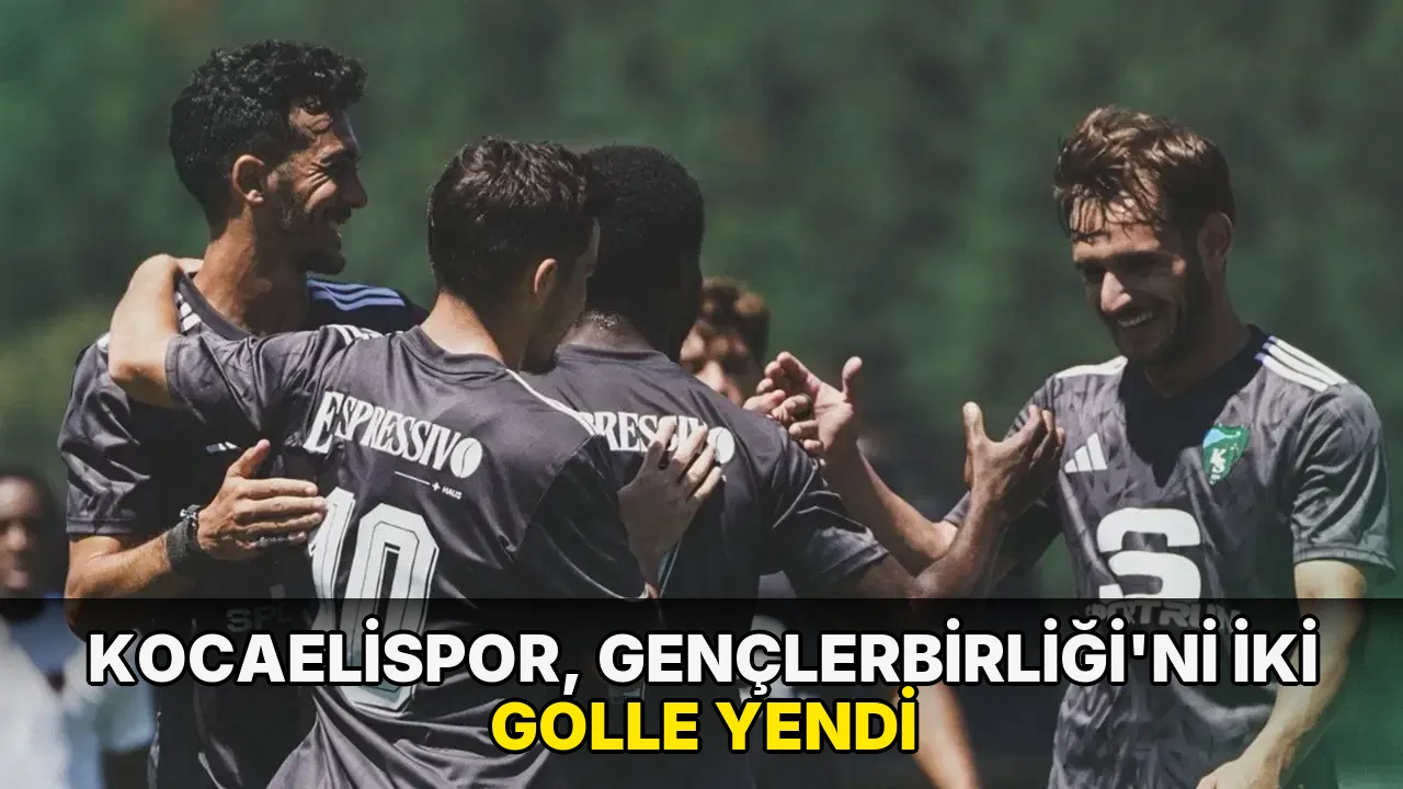 Kocaelispor, Gençlerbirliği'ni 2 golle mağlup etti