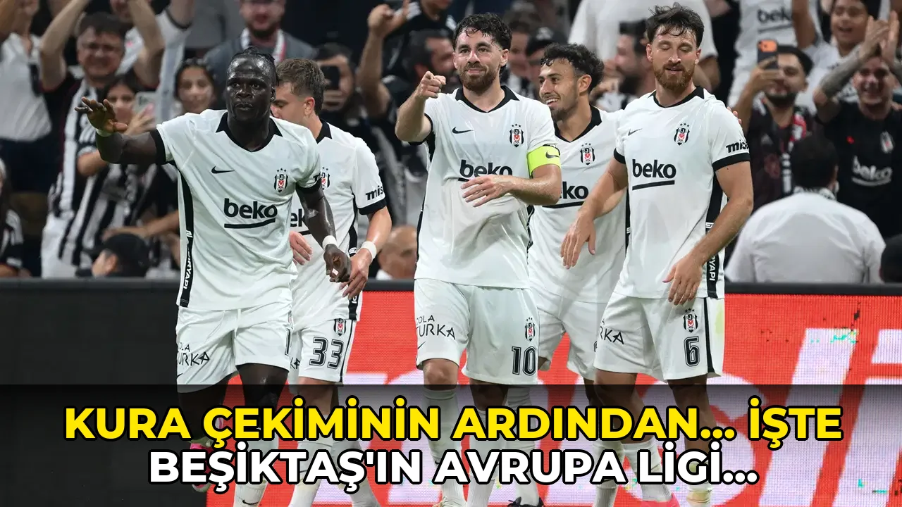 Kura çekiminin ardından... İşte Beşiktaş'ın Avrupa Ligi play-off turundaki rakibi