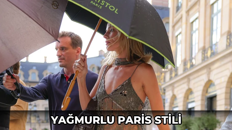 Yağmurlu Paris stili