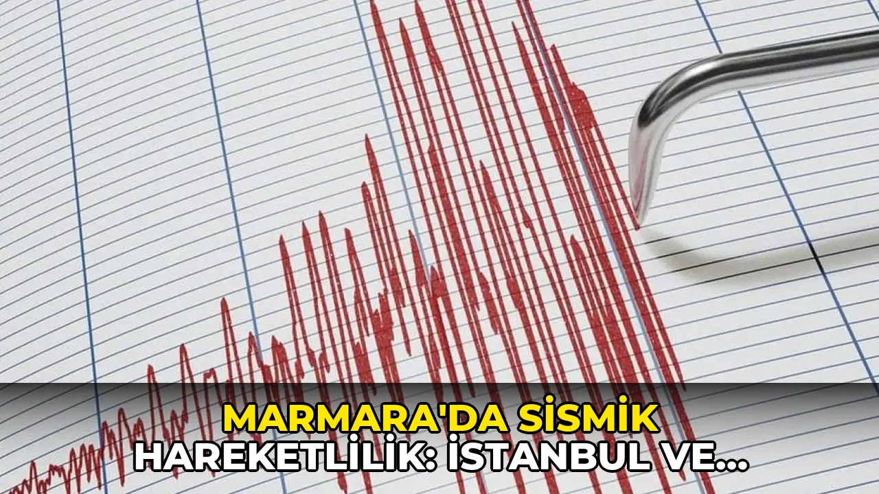 Son Dakika: Marmara'da sismik hareketlilik: İstanbul ve Yalova açıklarında peş peşe depremler