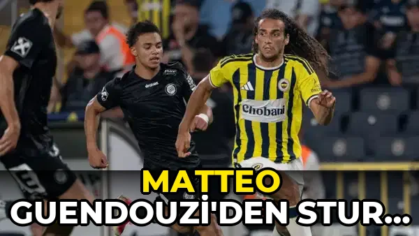 Matteo Guendouzi'den Sturm Graz maçı açıklaması: 'Zor olacağını biliyoruz çünkü...'