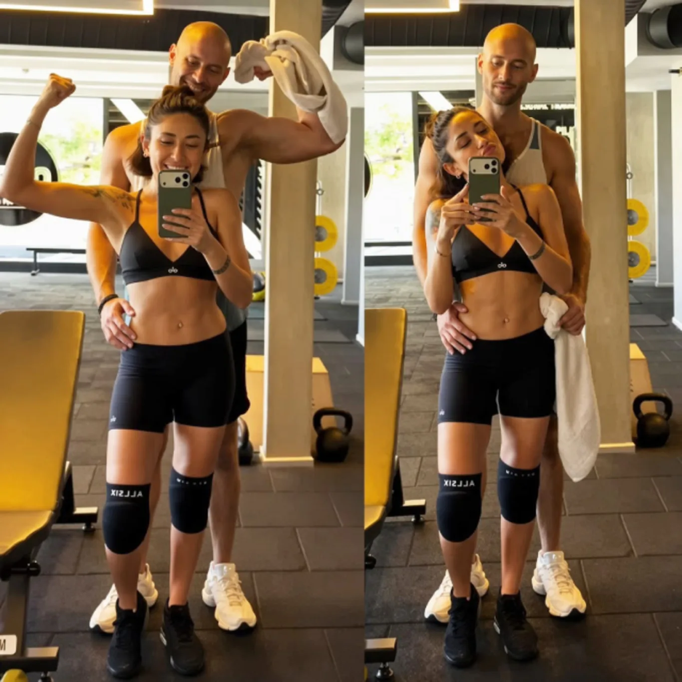 İspanyol aşkıyla spor salonunda
