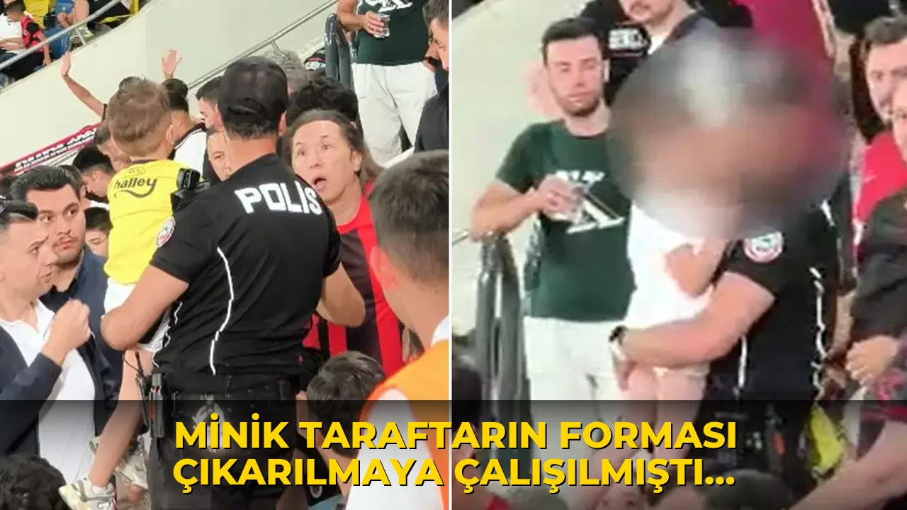 Minik taraftarın forması çıkarılmaya çalışılmıştı: Gençlerbirliği'nden Fenerbahçe maçında yaşananlar hakkında açıklama