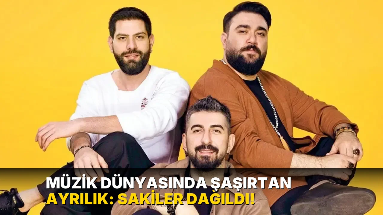 Müzik dünyasında şaşırtan ayrılık: Sakiler dağıldı!
