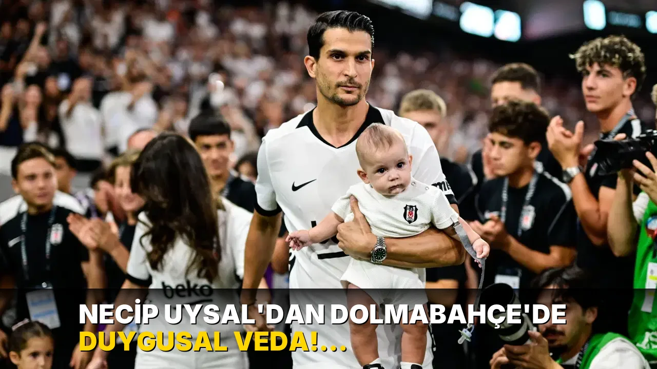 Necip Uysal'dan Dolmabahçe'de duygusal veda! Dolmabahçe'de anlamlı tören...