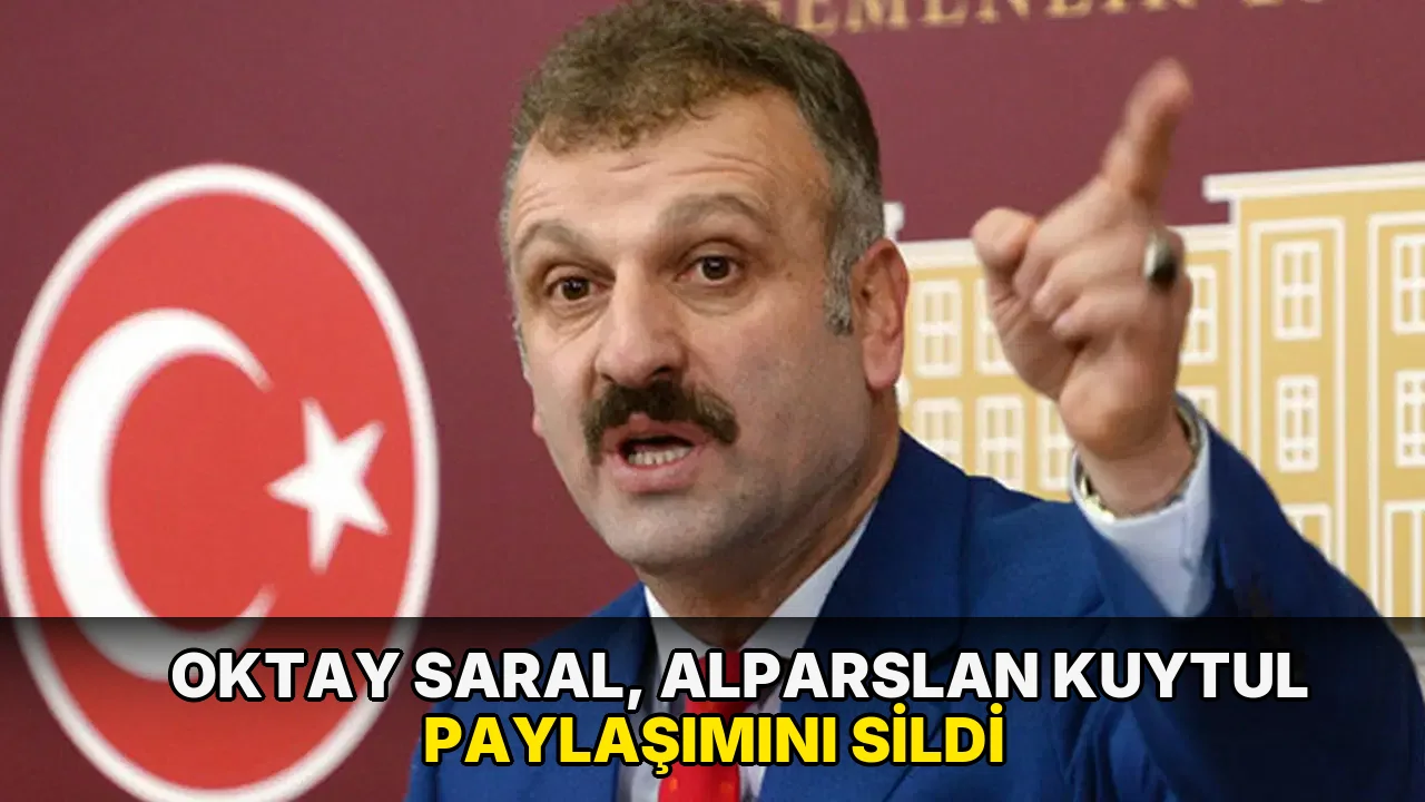 Oktay Saral, Alparslan Kuytul paylaşımını sildi