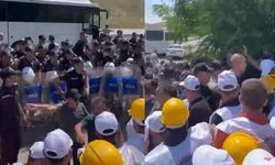 Hakları için Ankara’da eylem yapan madenciler bir kez daha gözaltına alındı